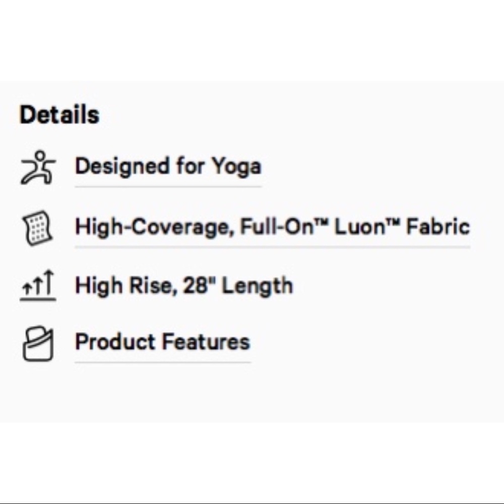Lululemon WunderUnder HighRise Leggings Blk NWOT 4 - Picture 5 of 11